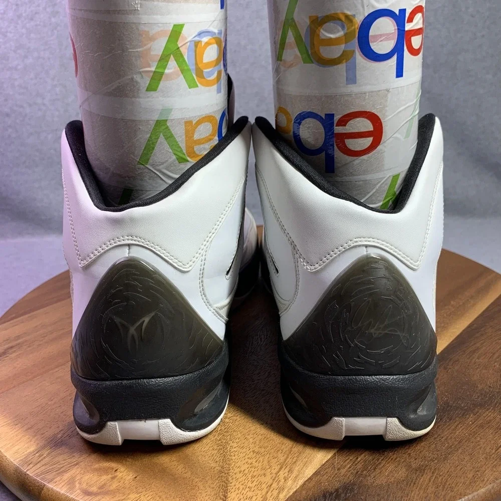 Nike Air Jordan Shoes Melo M7 Size 13 'White Black' Carmelo Anthony 414843-102